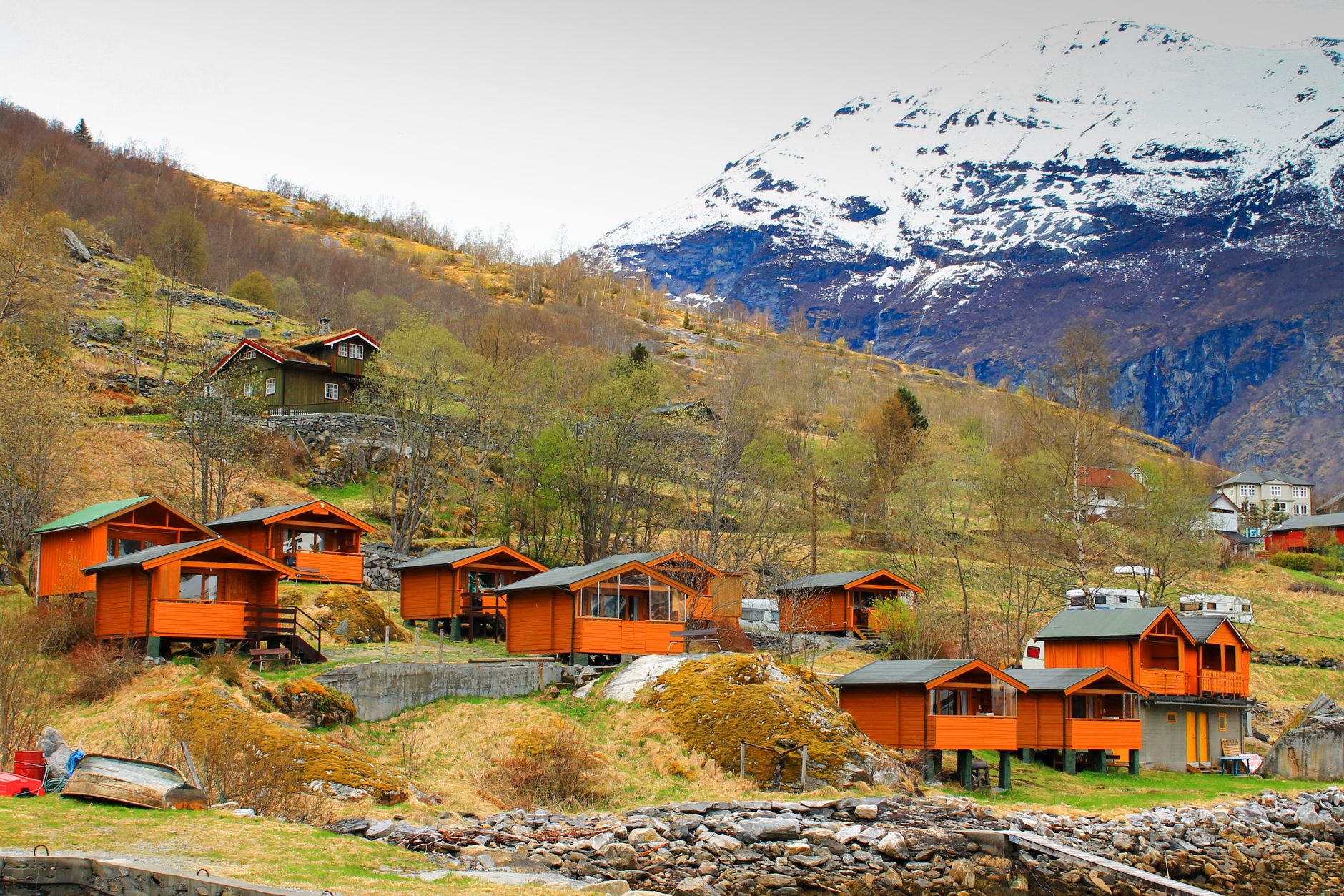 Scandinavian Fjord Architecture Header
